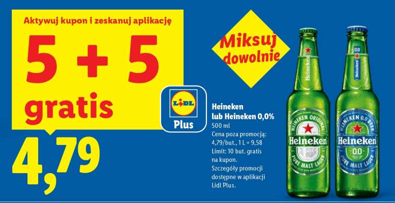 Heineken lub Heineken, 0.0%