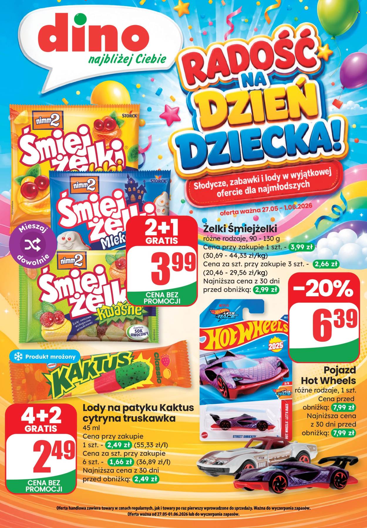 Gazetka Dino - 27.05.2026 - 1.06.2026. Strona 1