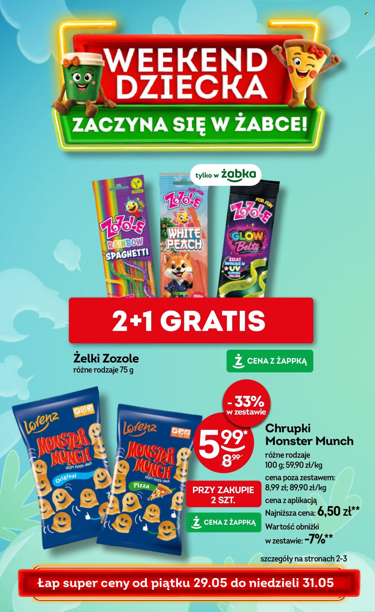 Gazetka Żabka - 29.05.2026 - 31.05.2026. Strona 1