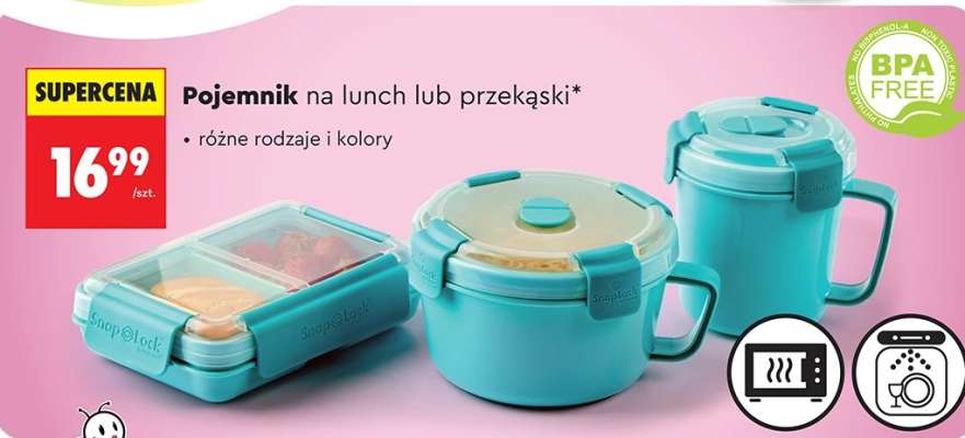 Pojemnik na lunch lub przekąski