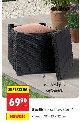 Stolik ze schowkiem