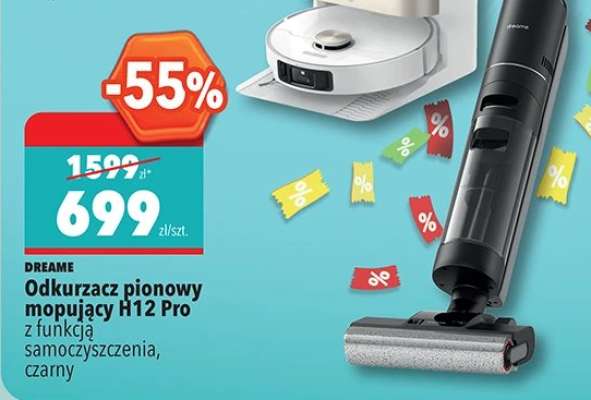 Odkurzacz pionowy mopujący H12 Pro
