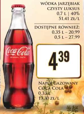 Napój gazowany Coca-Cola
