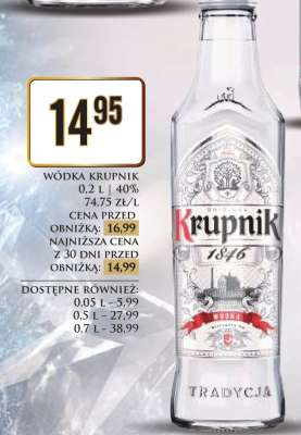 WÓDKA KRUPNIK