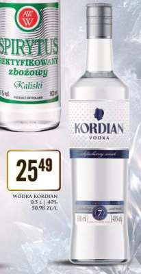 WÓDKA KORDIAN