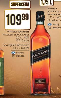 Whisky Johnnie Walker Black Label
