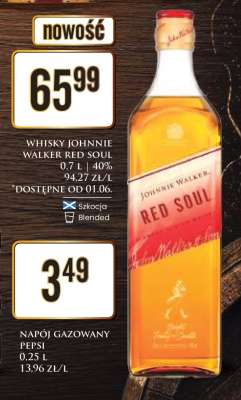 Whisky Johnnie Walker Red Soul