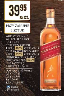 Whisky Johnnie Walker Red Label