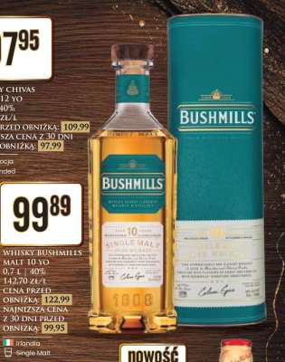 Whisky Bushmills Malt 10 YO