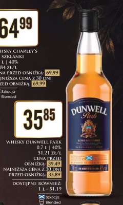 WHISKY DUNWELL PARK