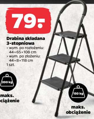 Drabina składana 3-stopniowa