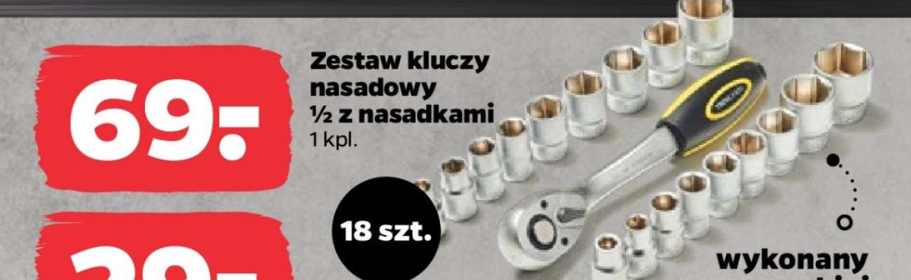 Zestaw kluczy nasadowy