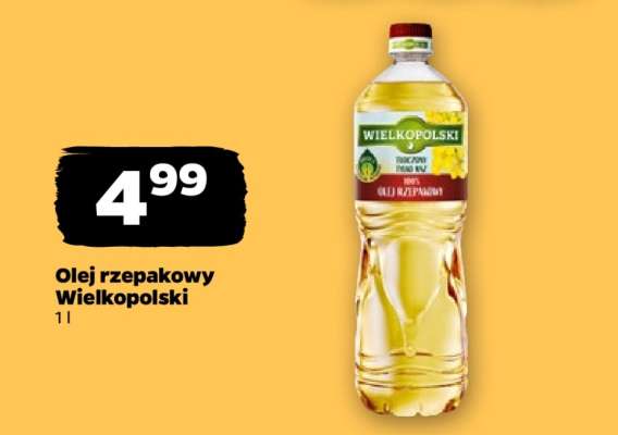 Olej rzepakowy Wielkopolski