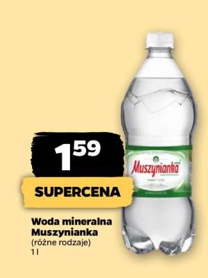 Woda mineralna MUSZYNIANKA