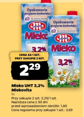 Mleko UHT 3,2% Mlekovita