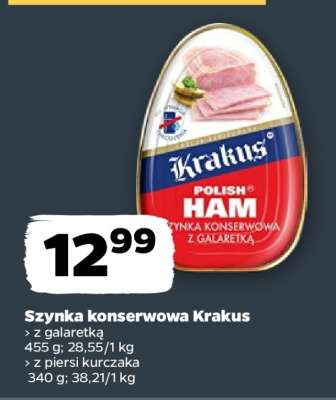 Szynka konserwowa KRAKUS