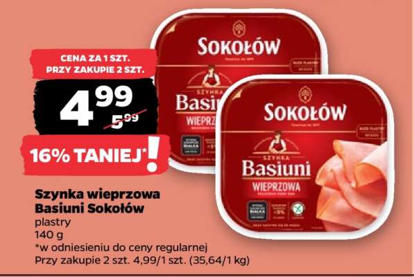 Szynka wieprzowa Basiuni Sokołów