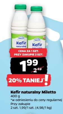 Kefir naturalny Miletto