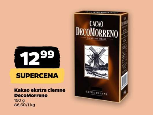 Kakao ekstra ciemne DecoMorreno