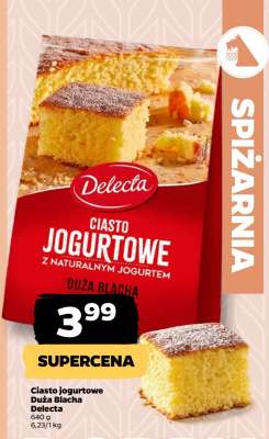 Ciasto jogurtowe Duża Blacha Delecta