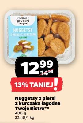 Nuggetsy z piersi z kurczaka łagodne Twoje Bistro