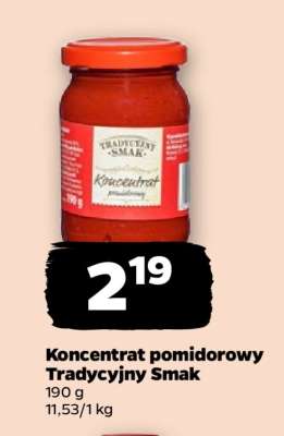 Koncentrat pomidorowy Tradycyjny Smak