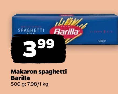 Makaron spaghetti Barilla