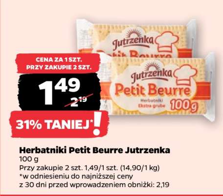 Herbatniki Petit Beurre Jutrzenka