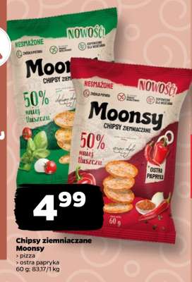 Chipsy ziemniaczane Moonsy