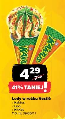 Lody w rożku Nestlé