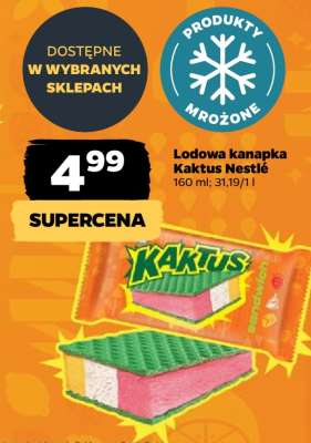 Lodowa kanapka Kaktus Nestlé