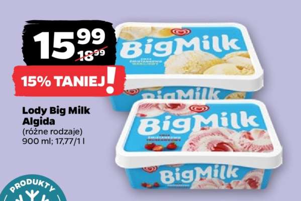 Lody Big Milk Algida
