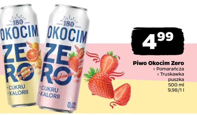 Piwo Okocim Zero