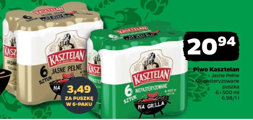 Piwo** KASZTELAN