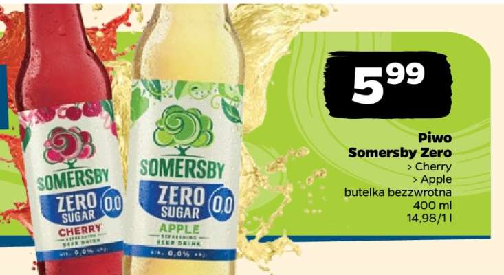 Piwo Somersby Zero