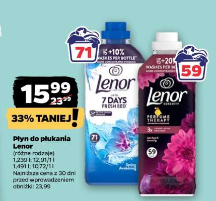 Płyn do płukania Lenor
