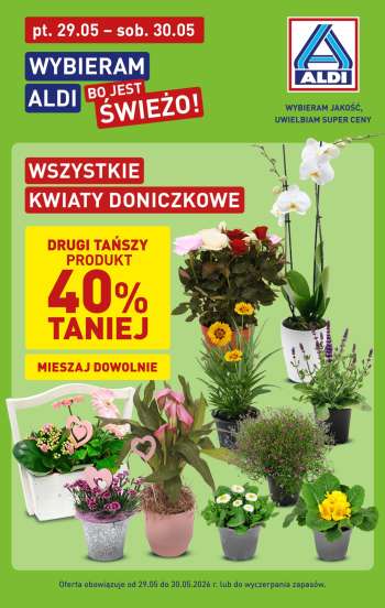 Gazetka ALDI - 29.05.2026 - 30.05.2026.
