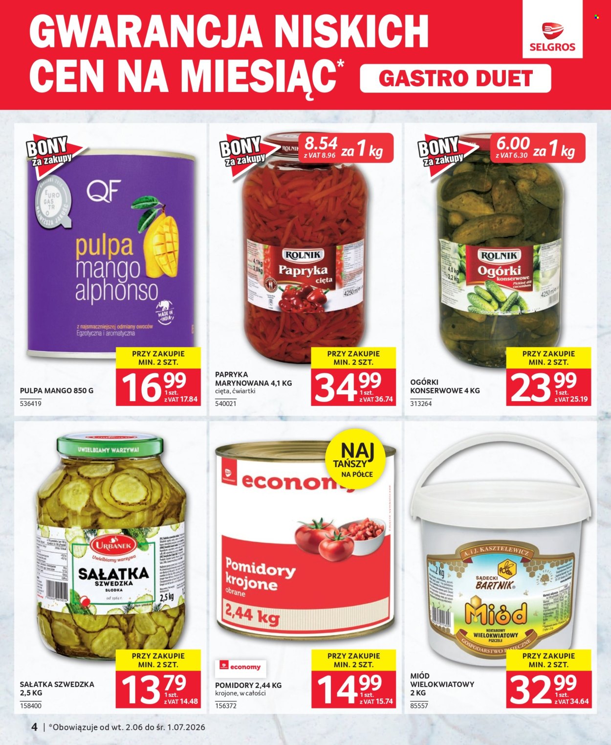 Gazetka Selgros - 2.06.2026 - 1.07.2026. Strona 4