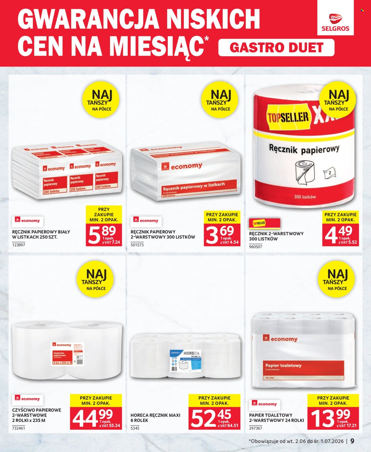 Gazetka Selgros - 2.06.2026 - 1.07.2026. Strona 9