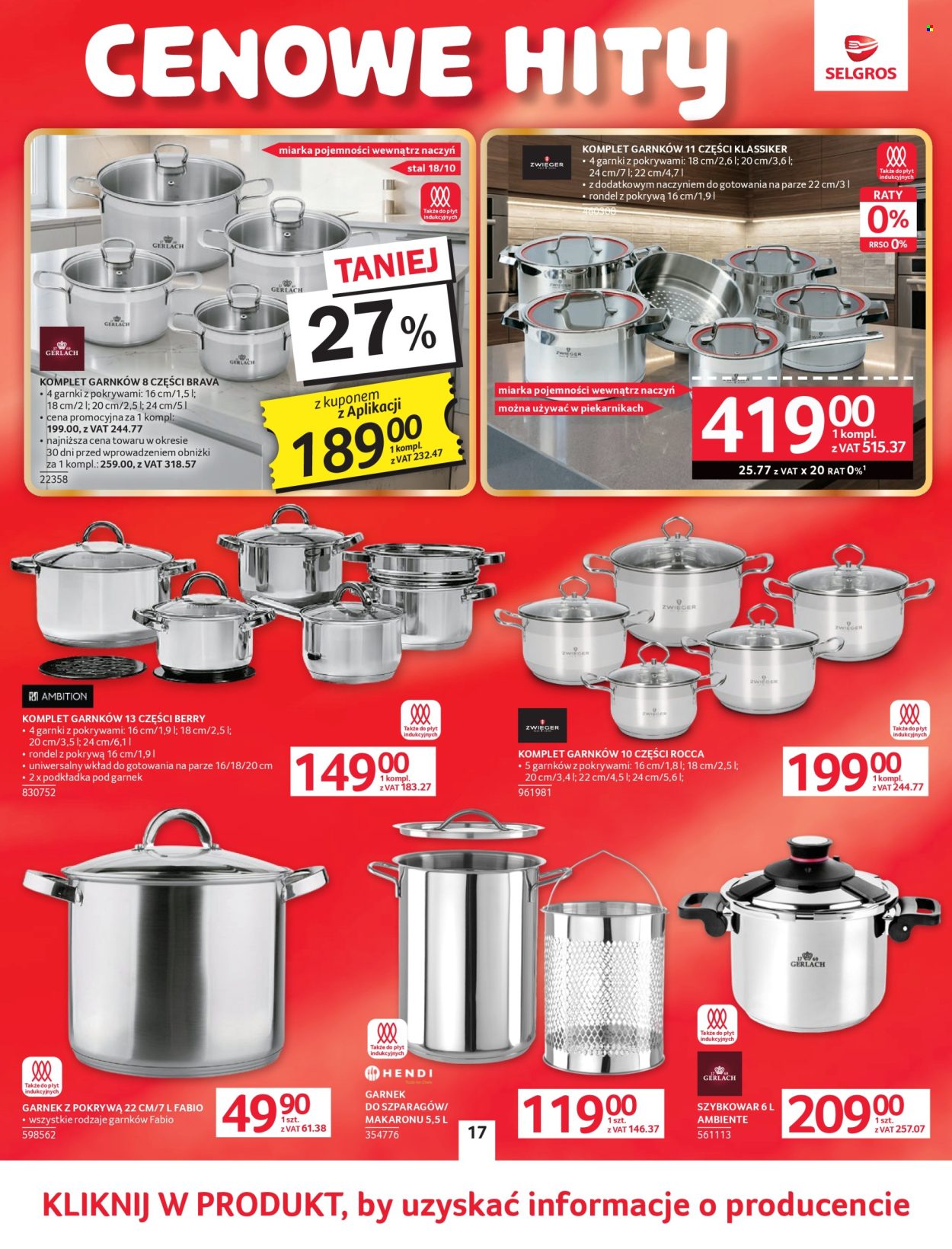 Gazetka Selgros - 2.06.2026 - 17.06.2026. Strona 20