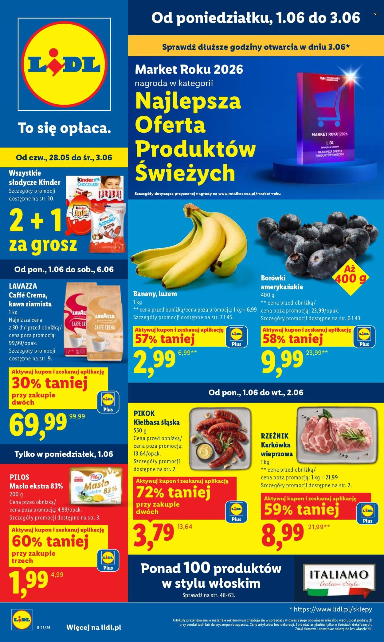 Gazetka Lidl - 1.06.2026 - 3.06.2026. Strona 1