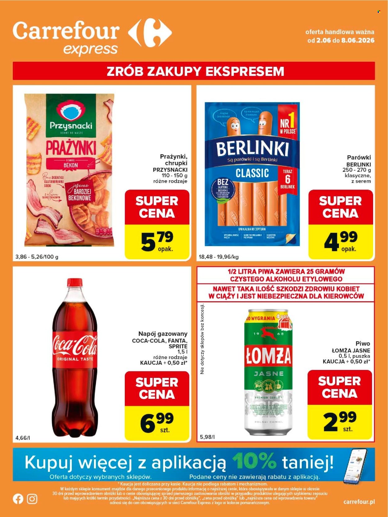 Gazetka Carrefour Express - 2.06.2026 - 8.06.2026. Strona 1