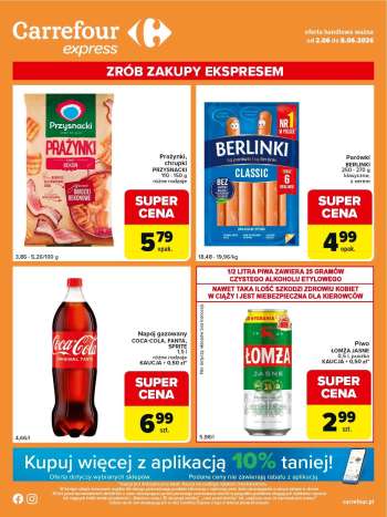 Gazetka Carrefour Express - 2.06.2026 - 8.06.2026.