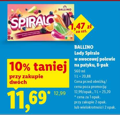 BALLINO Lody Spiralo
