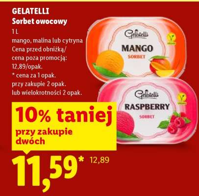 GELATELLI Sorbet owocowy