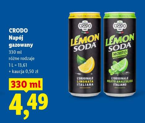Crodo Napój gazowany