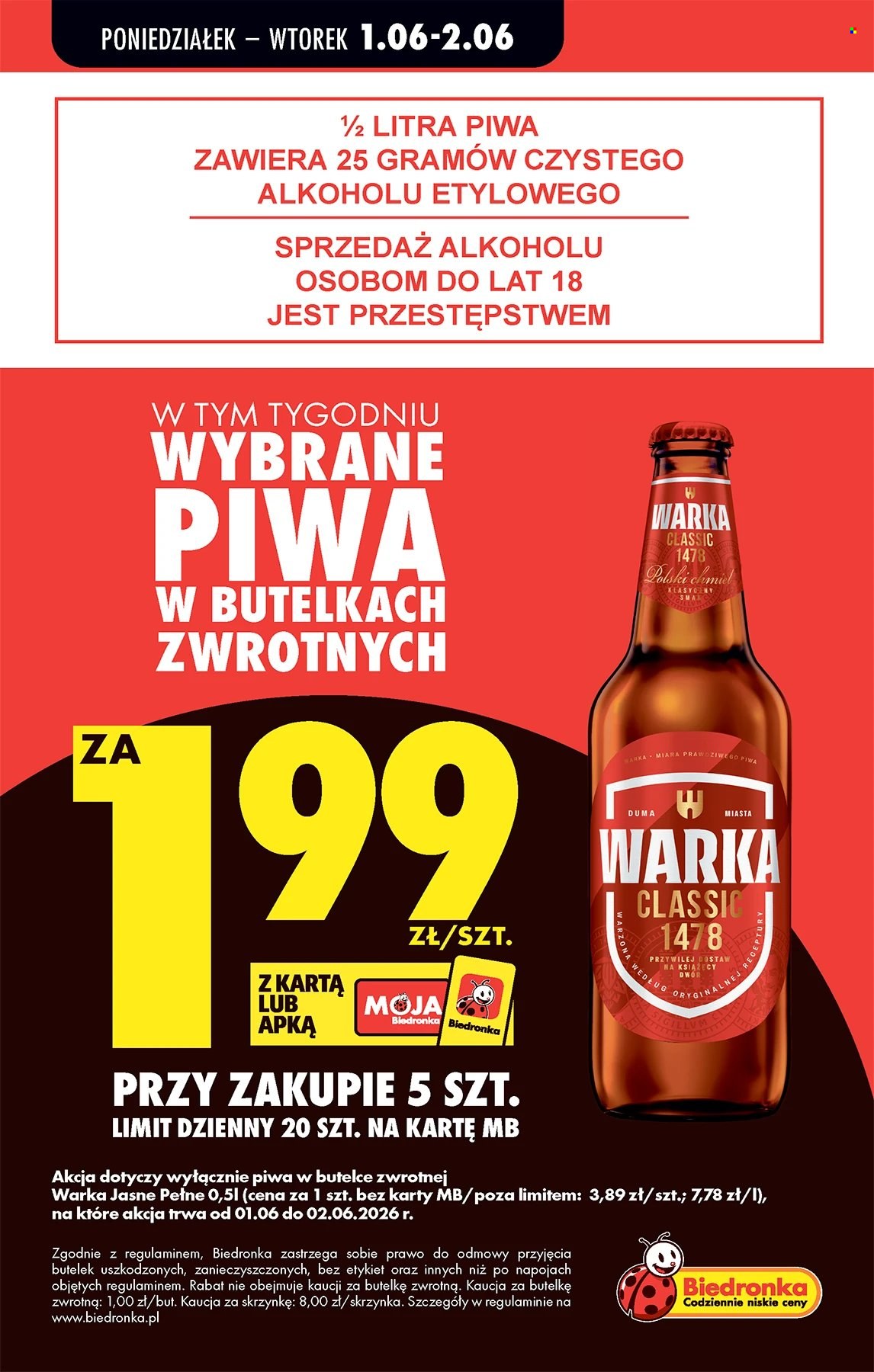 Gazetka Biedronka - 1.06.2026 - 6.06.2026. Strona 71