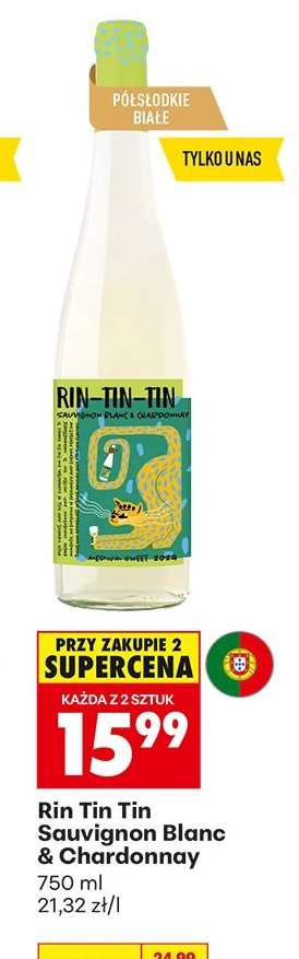 Rin Tin Tin Sauvignon Blanc & Chardonnay