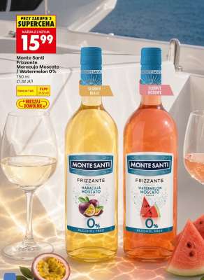 Monte Santi Frizzante Maracuja Moscato / Watermelon 0%