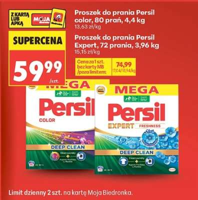 Proszek do prania Persil color, 80 prań, 4,4 kg